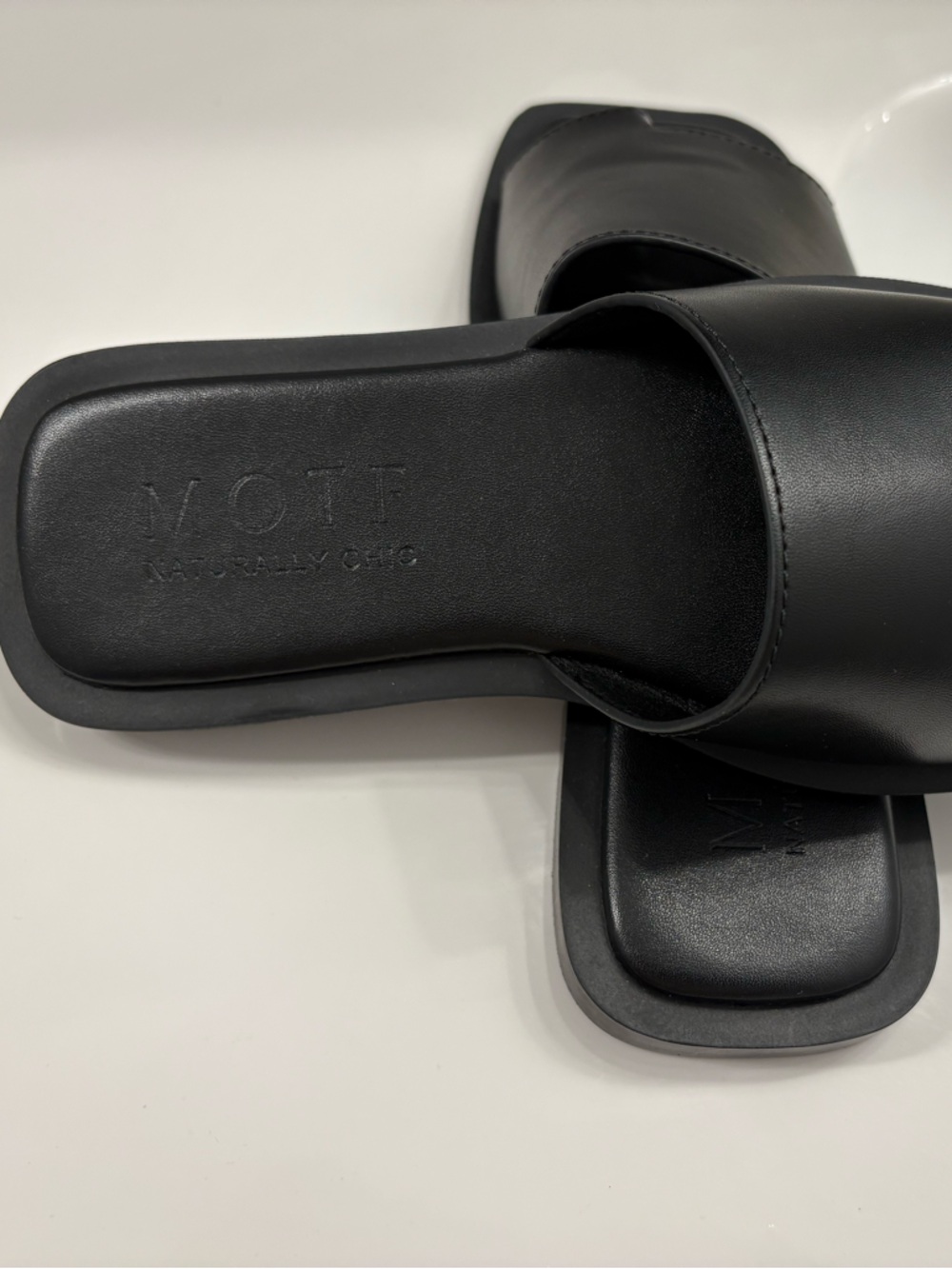 MOTF Black Slide Sandals - Picture 4 of 6